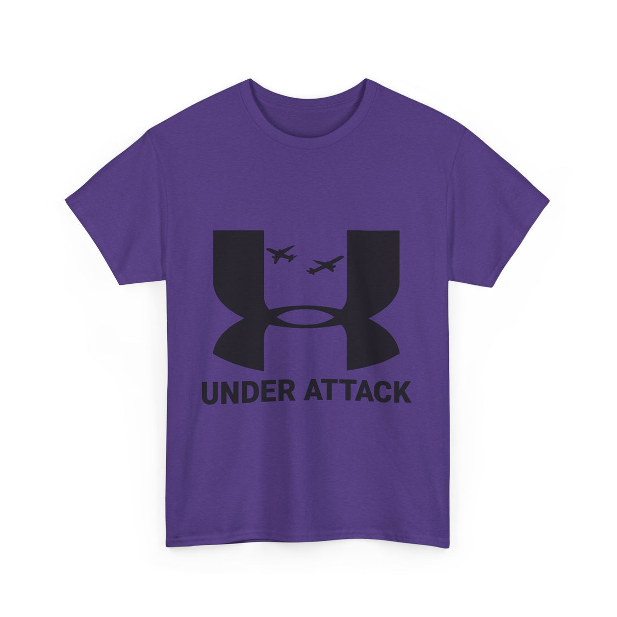 Under Attack – Funny Sportswear Parody T-Shirt
