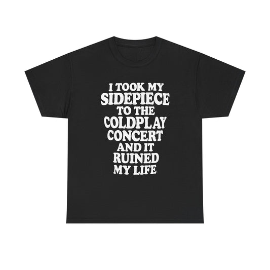 Coldplay show parody shirt