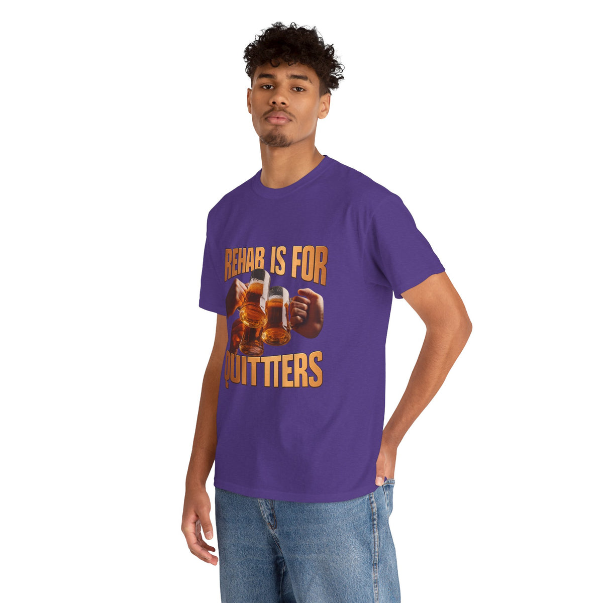 Rihab Is for Quitters – Funny Sarcastic T-Shirt