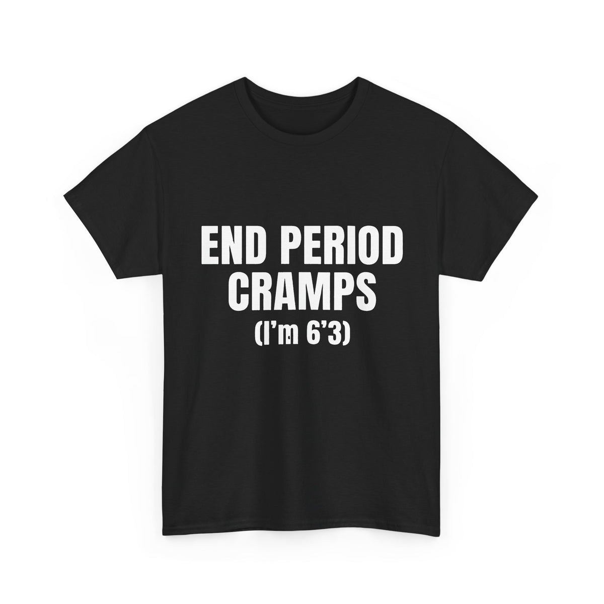 End Period Cramps Funny Graphic T-Shirt