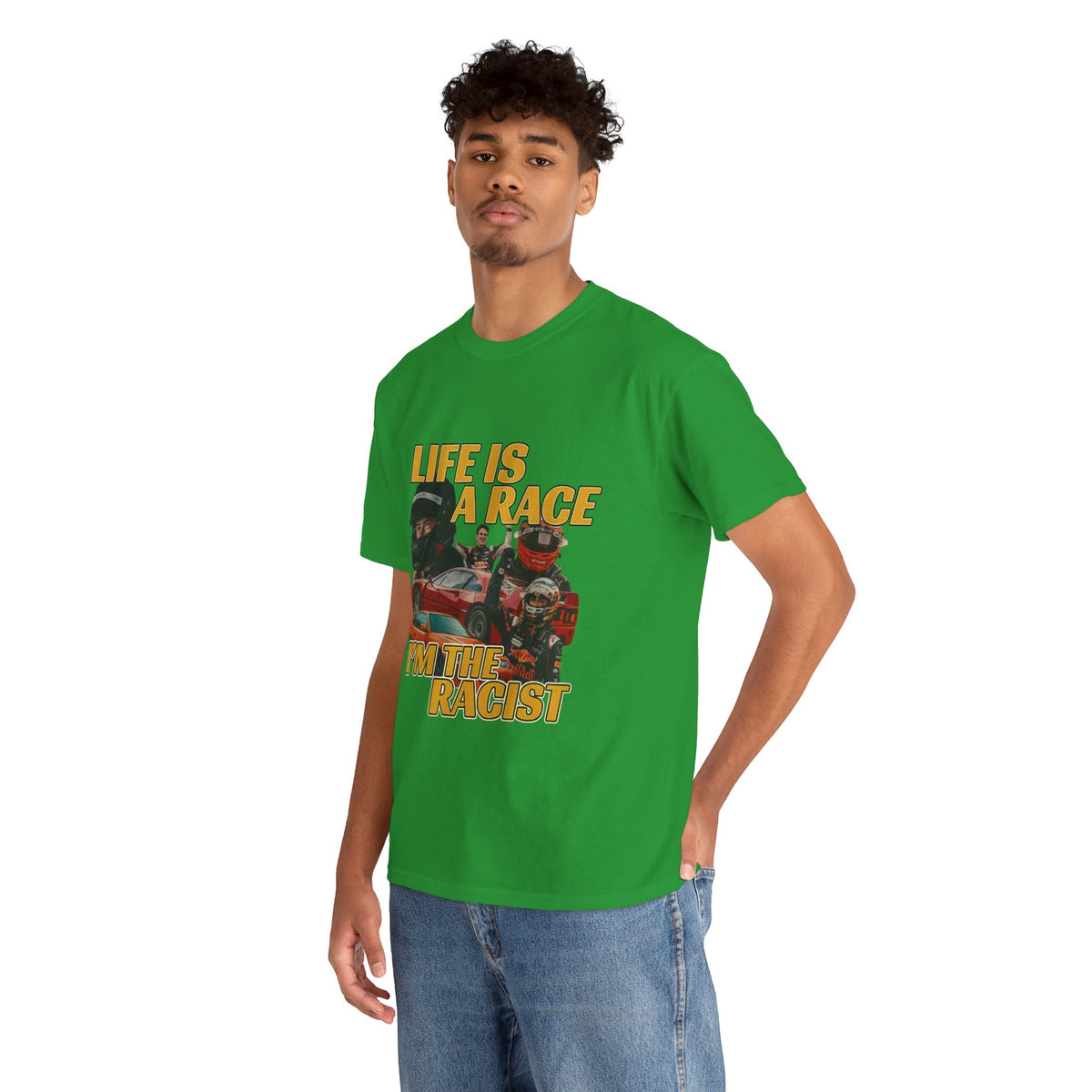 Life is a race Funny Graphic T-Shirt