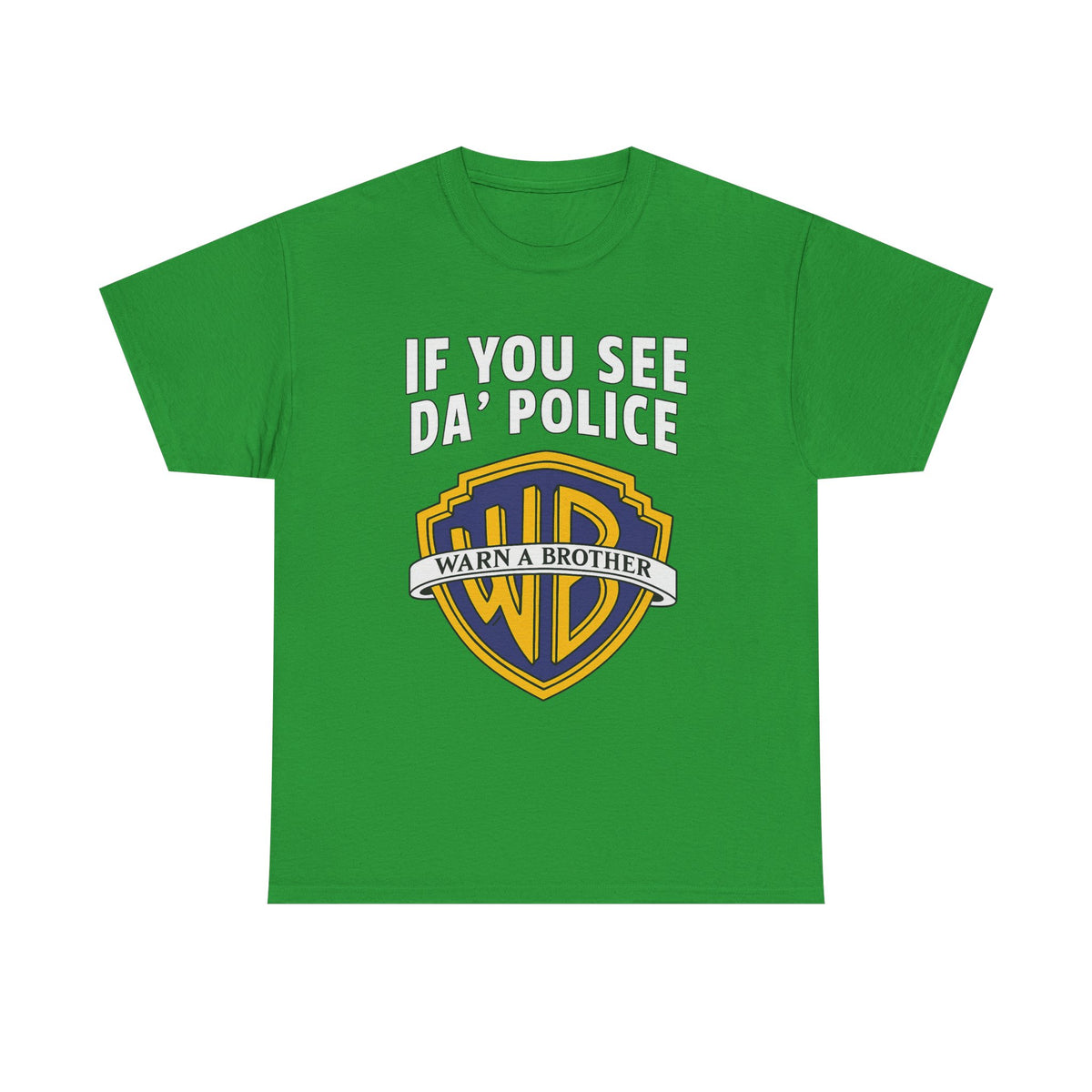 Warn a Brother – Funny Movie Studio Parody T-Shirt