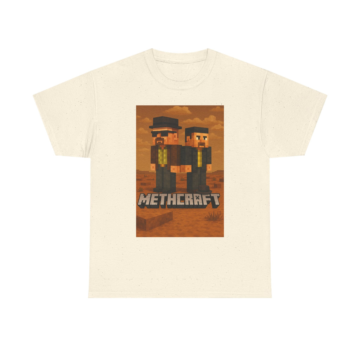 Methcraft – Funny Block Game Parody T-Shirt