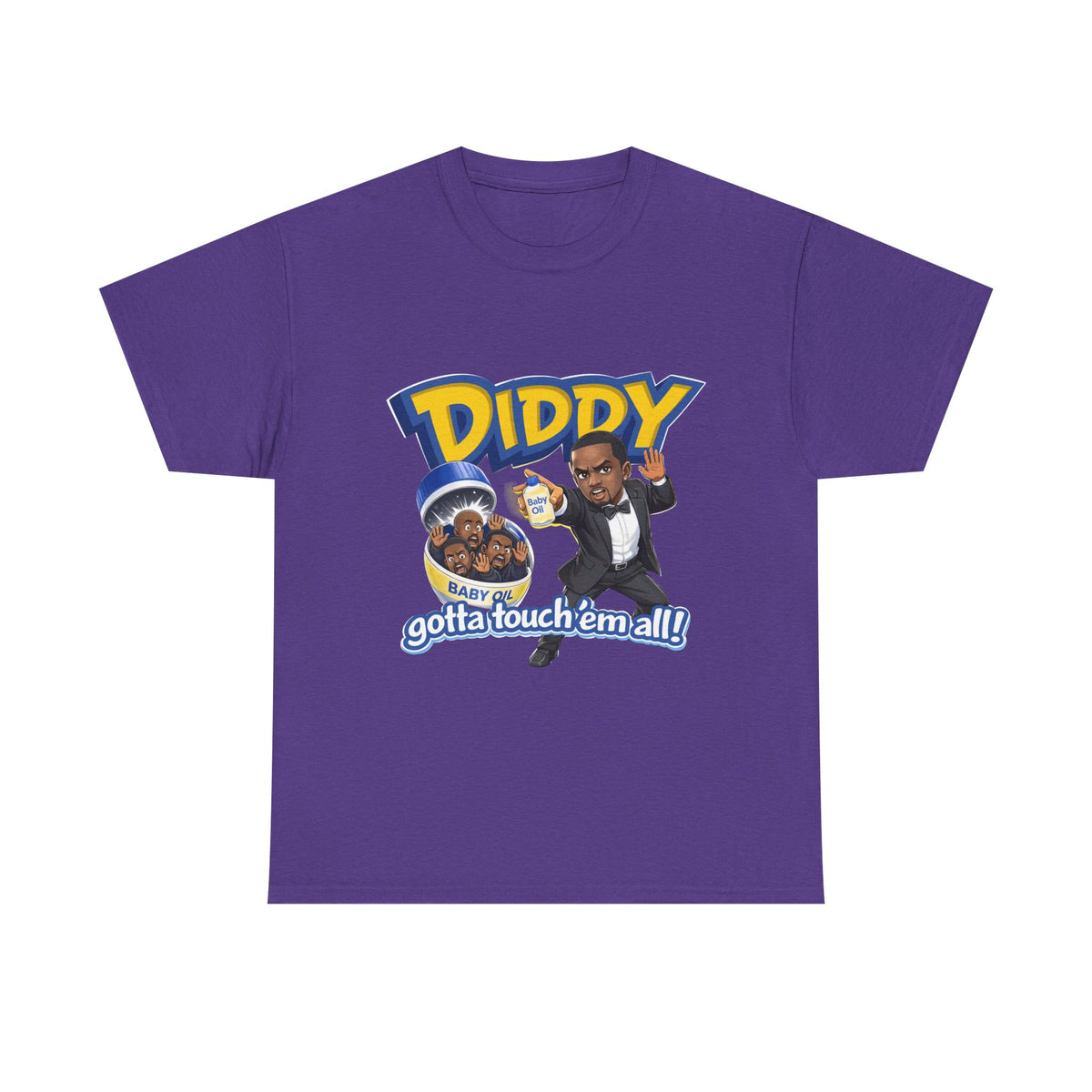 Diddymon – Funny Pikachu Parody Graphic T-Shirt