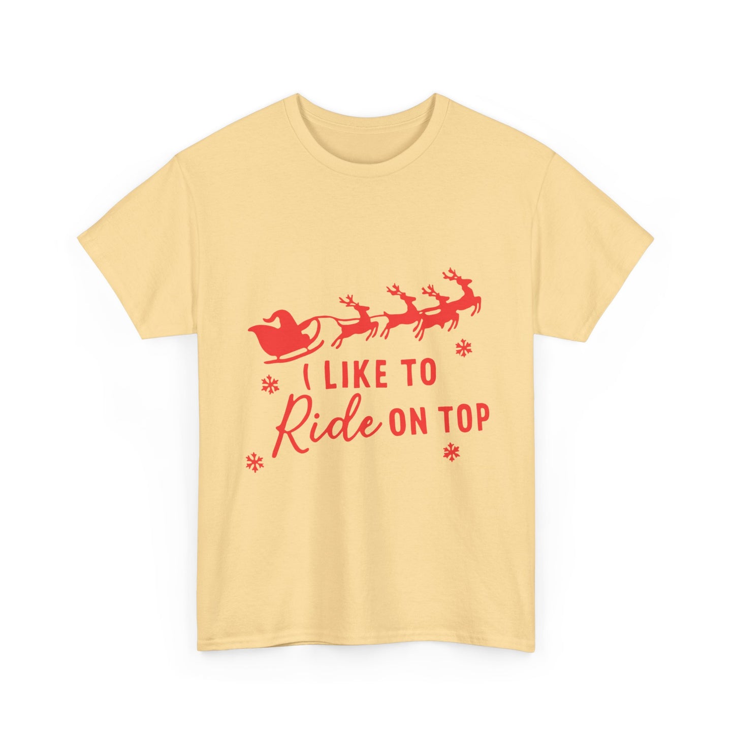 I like to ride on top