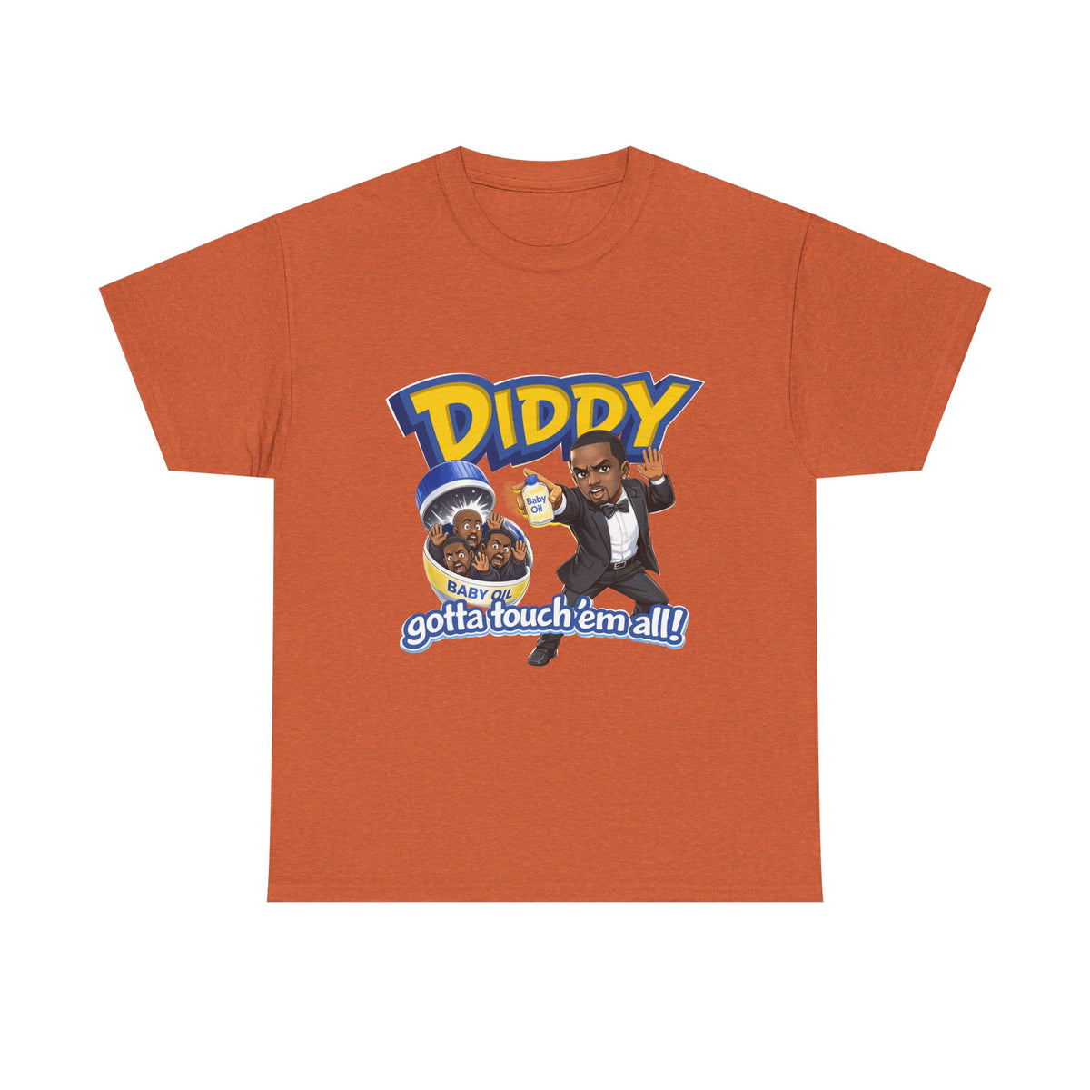 Diddymon – Funny Pikachu Parody Graphic T-Shirt