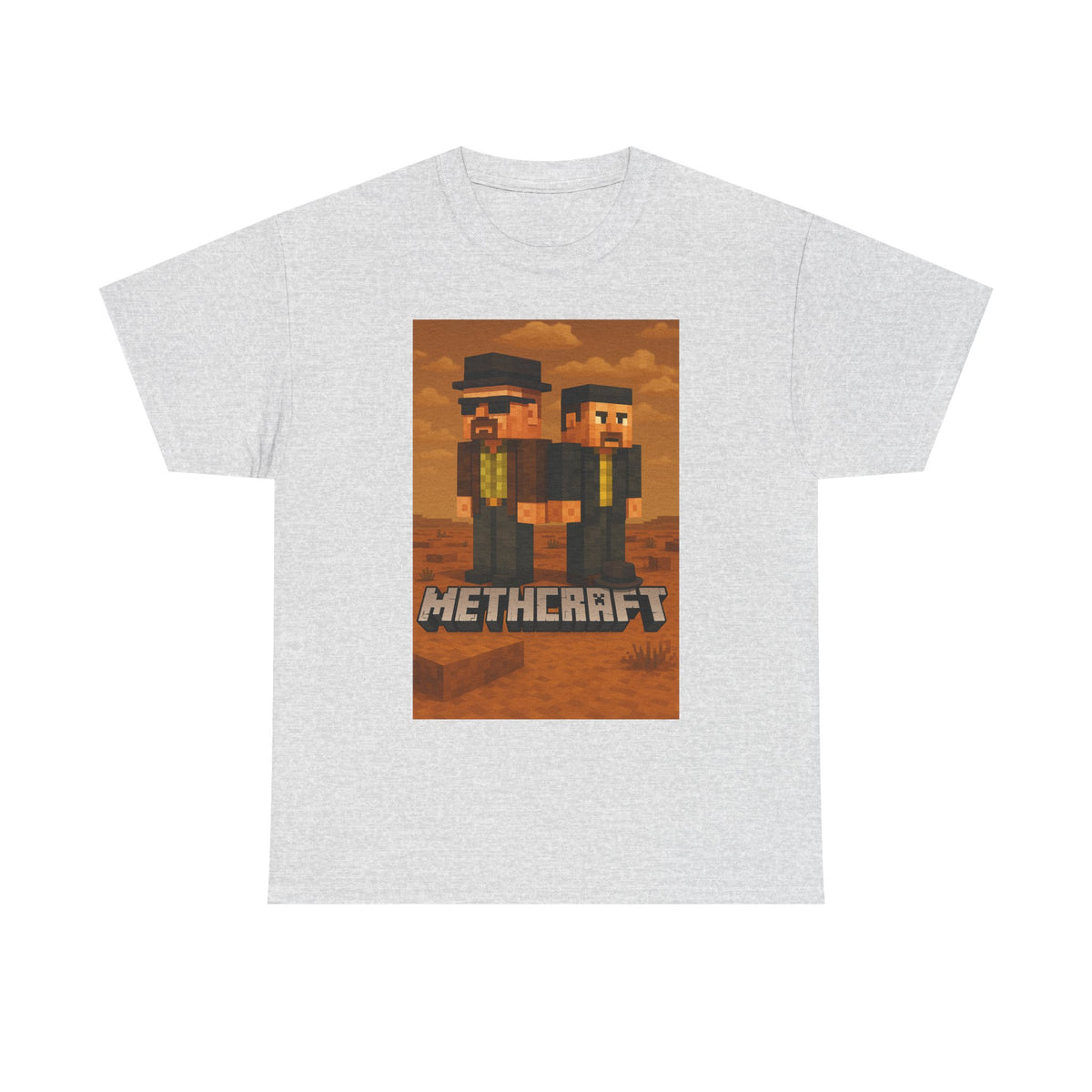 Methcraft – Funny Block Game Parody T-Shirt