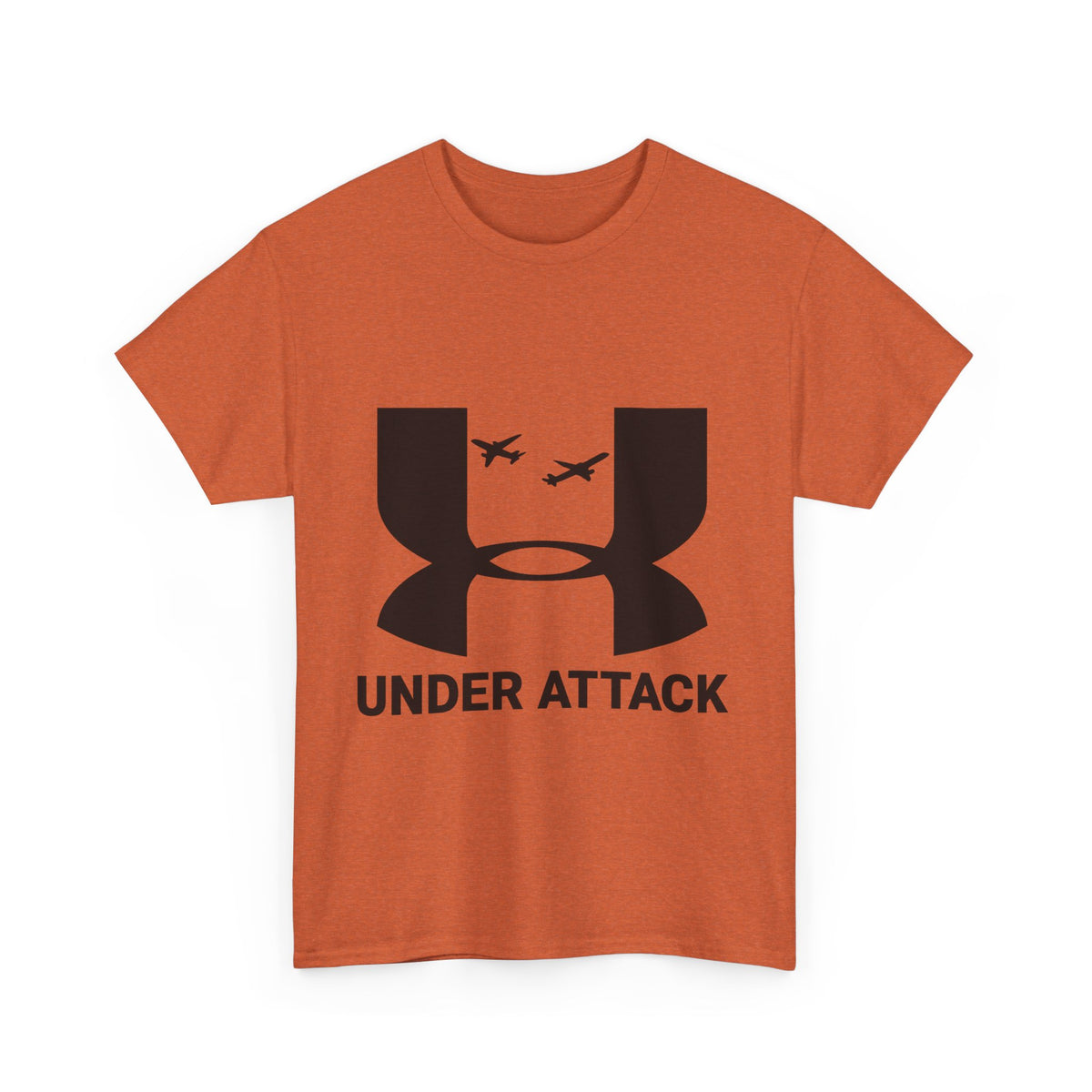 Under Attack – Funny Sportswear Parody T-Shirt