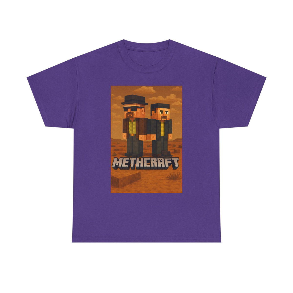 Methcraft – Funny Block Game Parody T-Shirt
