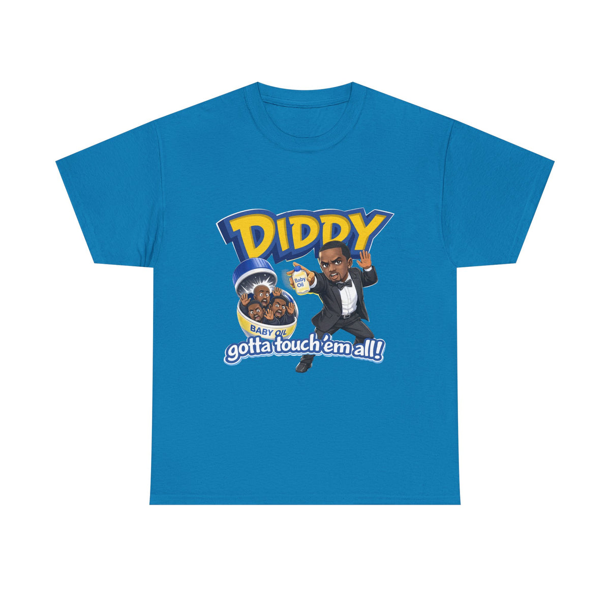 Diddymon – Funny Pikachu Parody Graphic T-Shirt
